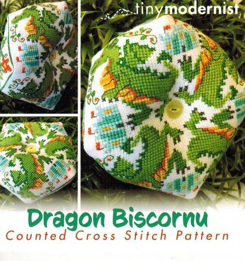Thumbnail for January Dragon Biscornu