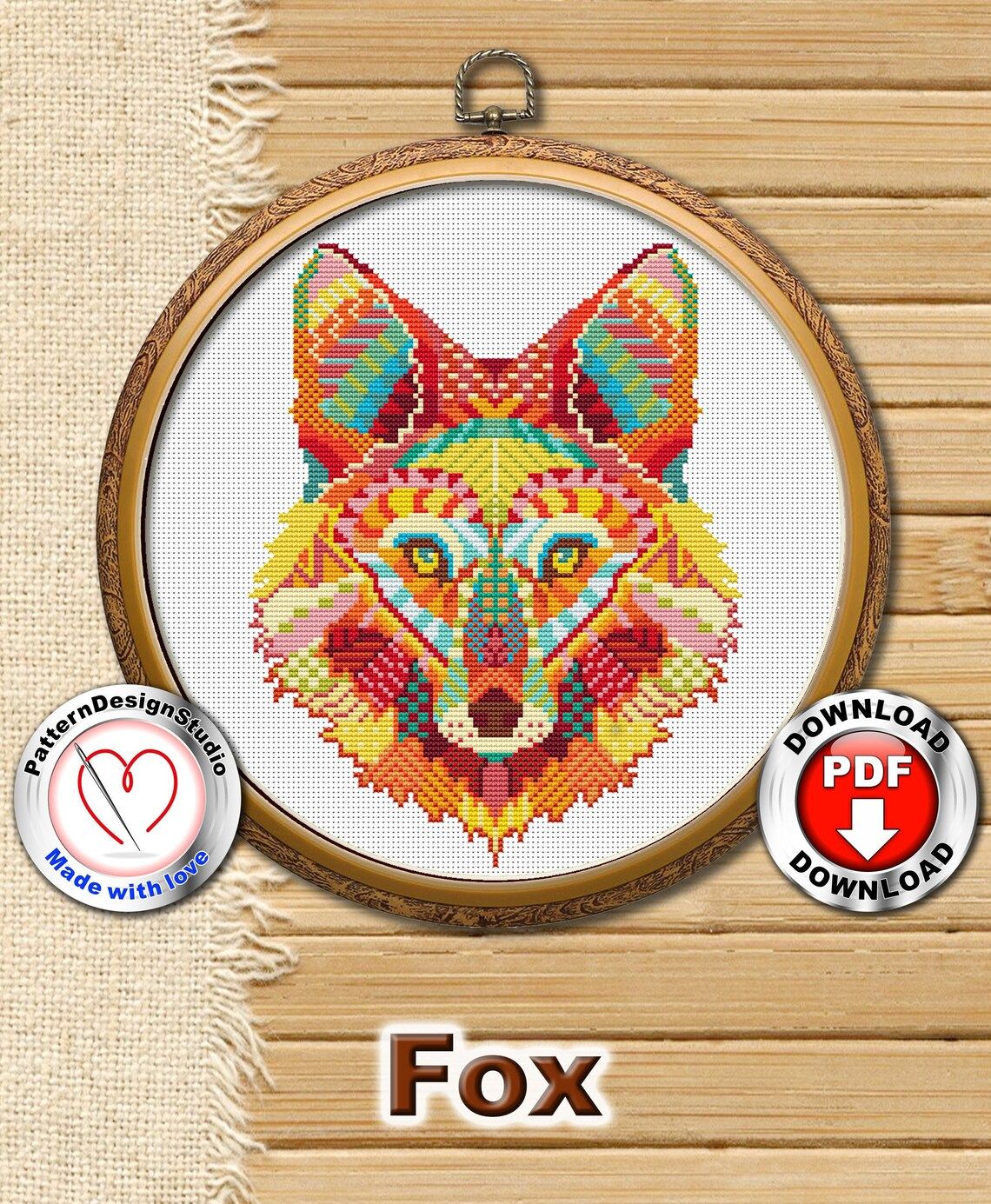 Thumbnail for Mandala Fox