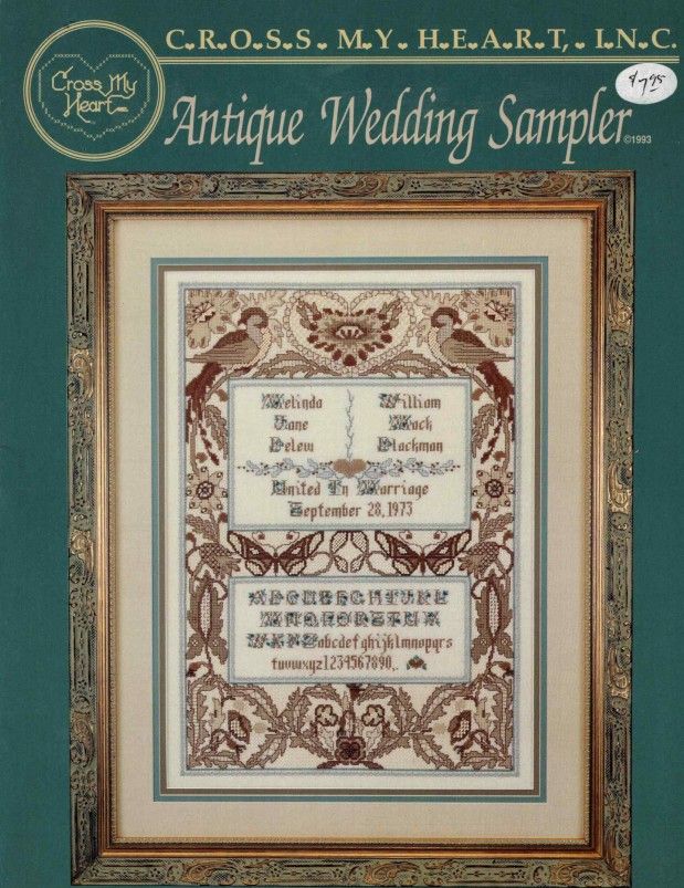 Thumbnail for Antique Wedding Sampler