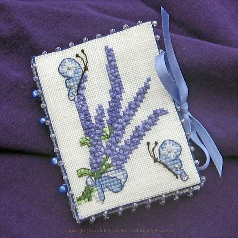 Thumbnail for Lavender Bouquet Needlebook