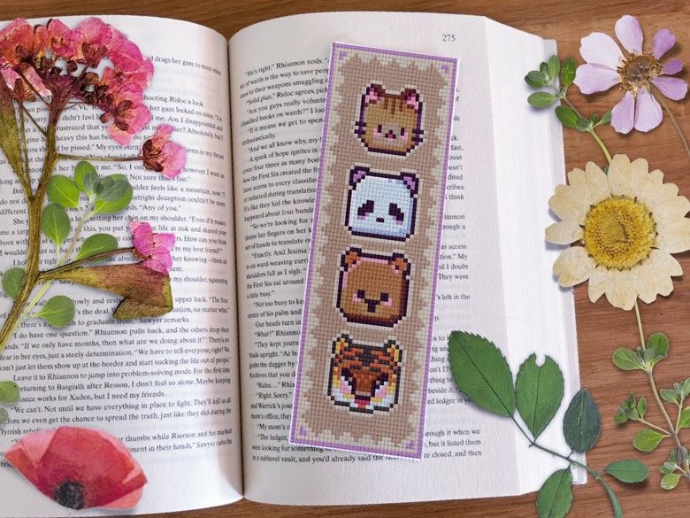 Thumbnail for Furry Friends Bookmark
