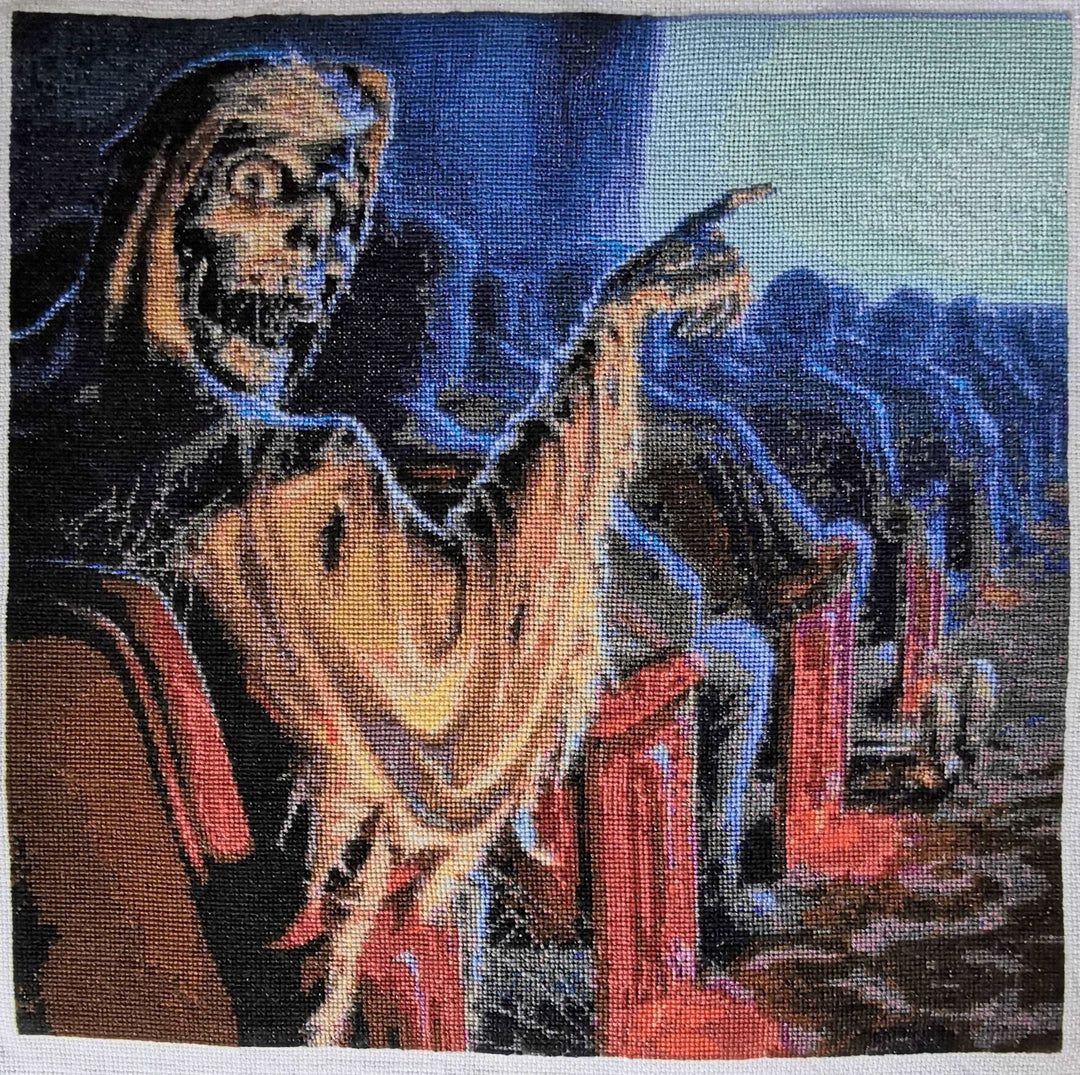Thumbnail for Creepshow At The Movies Cross Stitch DIGITAL PATTERN DOWNLOAD