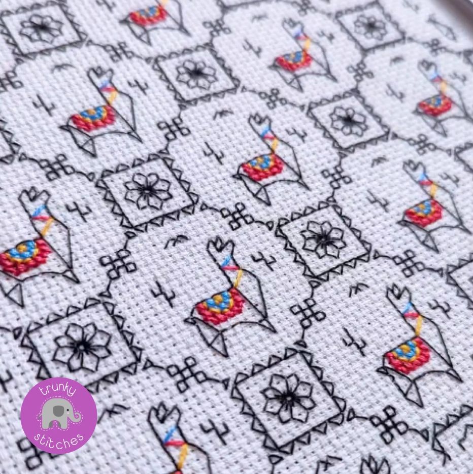 Thumbnail for Llama Blackwork