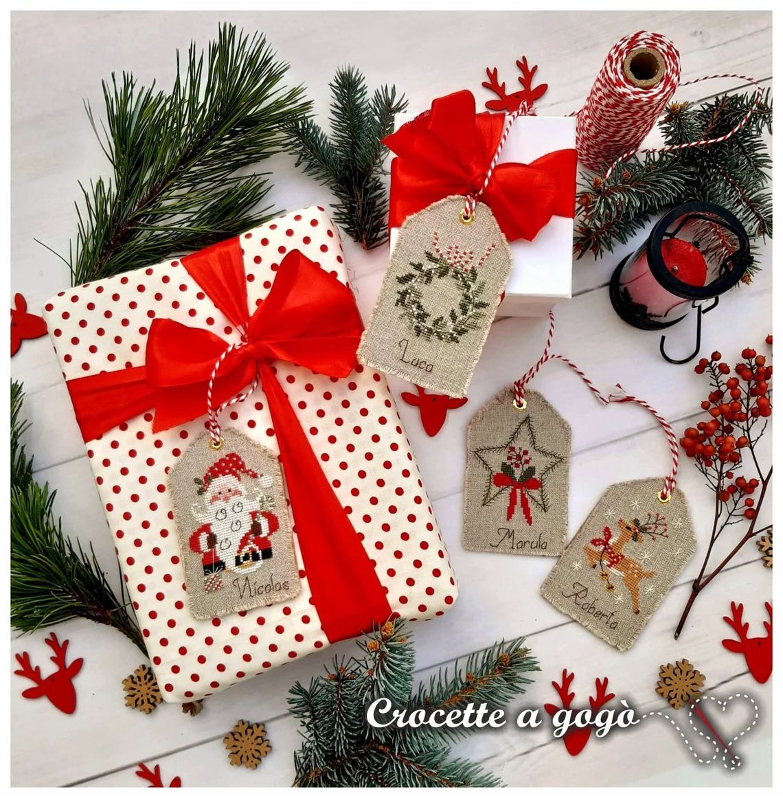 Thumbnail for Christmas vintage label