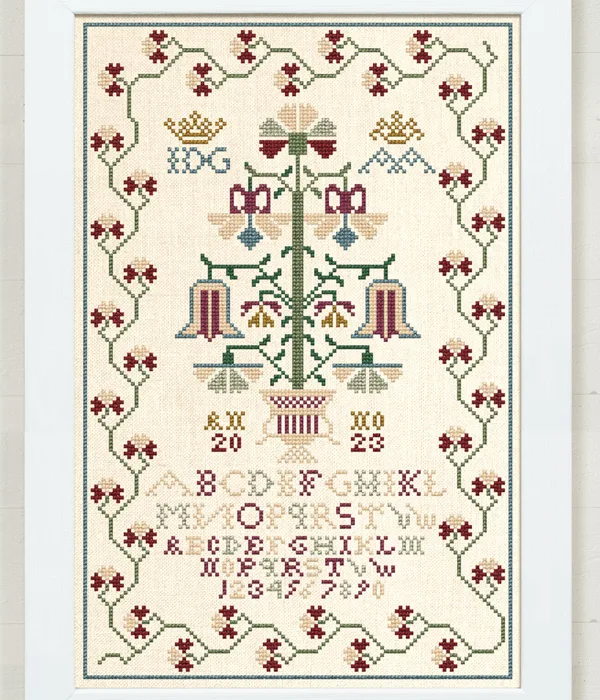 Thumbnail for A Small Floral Alphabet Sampler 