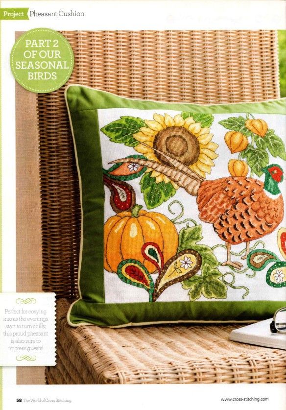 Pheasant Cushion