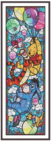 Thumbnail for Stained Glass - Winnie the Pooh