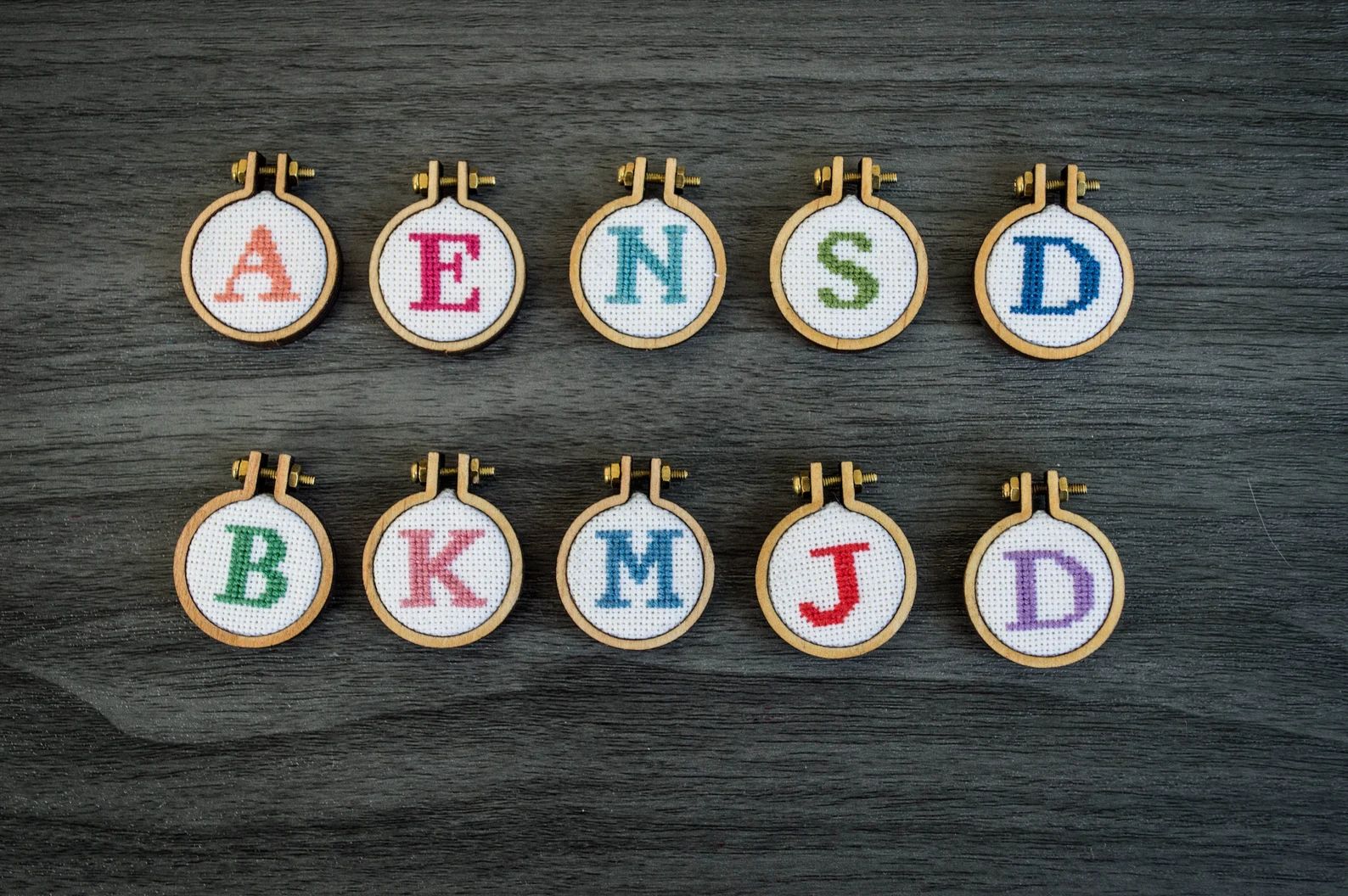 Thumbnail for Alphabet Cross Stitch Pattern for Mini Hoops