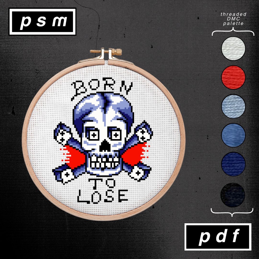 Thumbnail for Bert Grimm Born to Lose Dice Skull