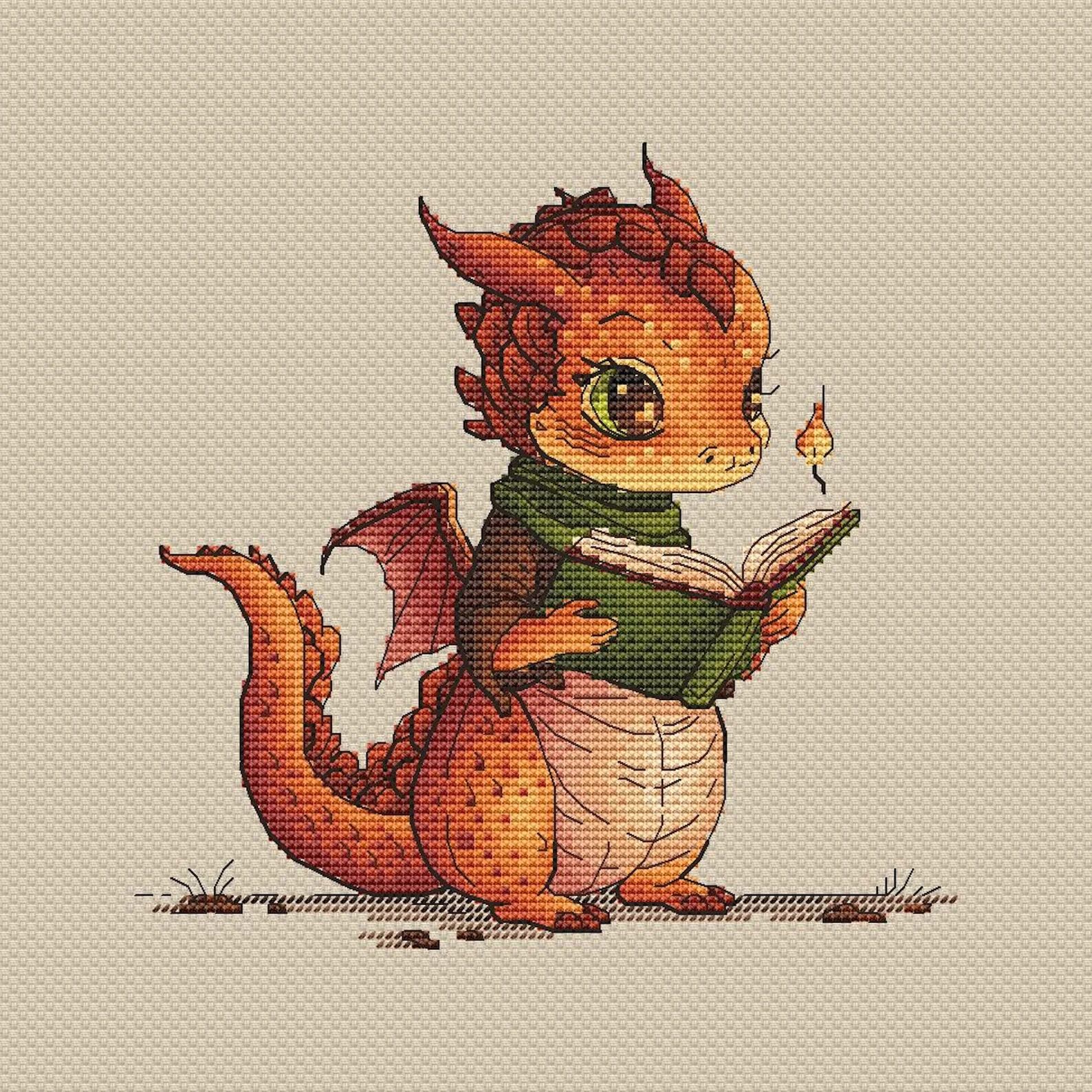 Thumbnail for Dragon with a Book