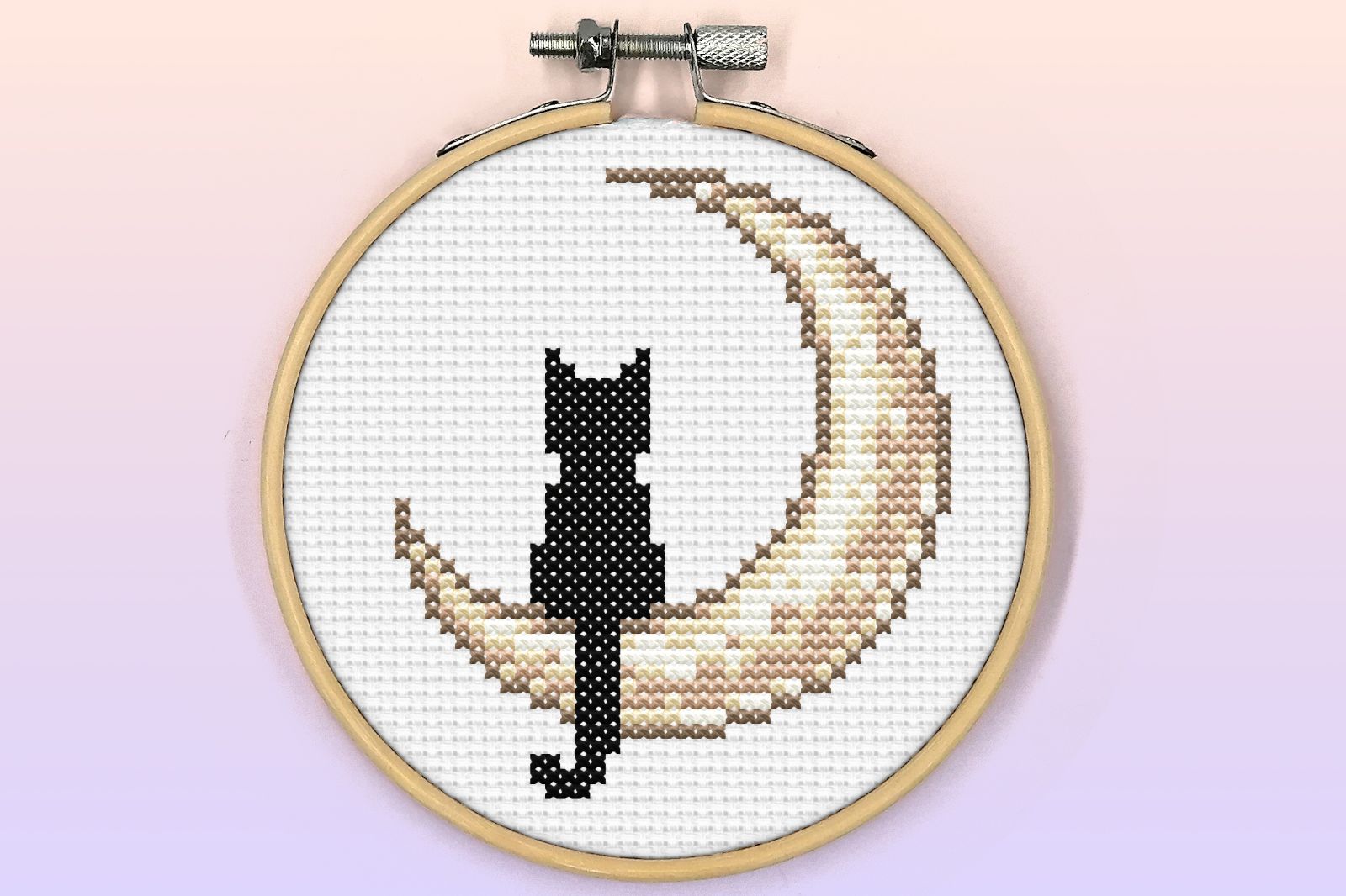 Thumbnail for Black cat on the moon