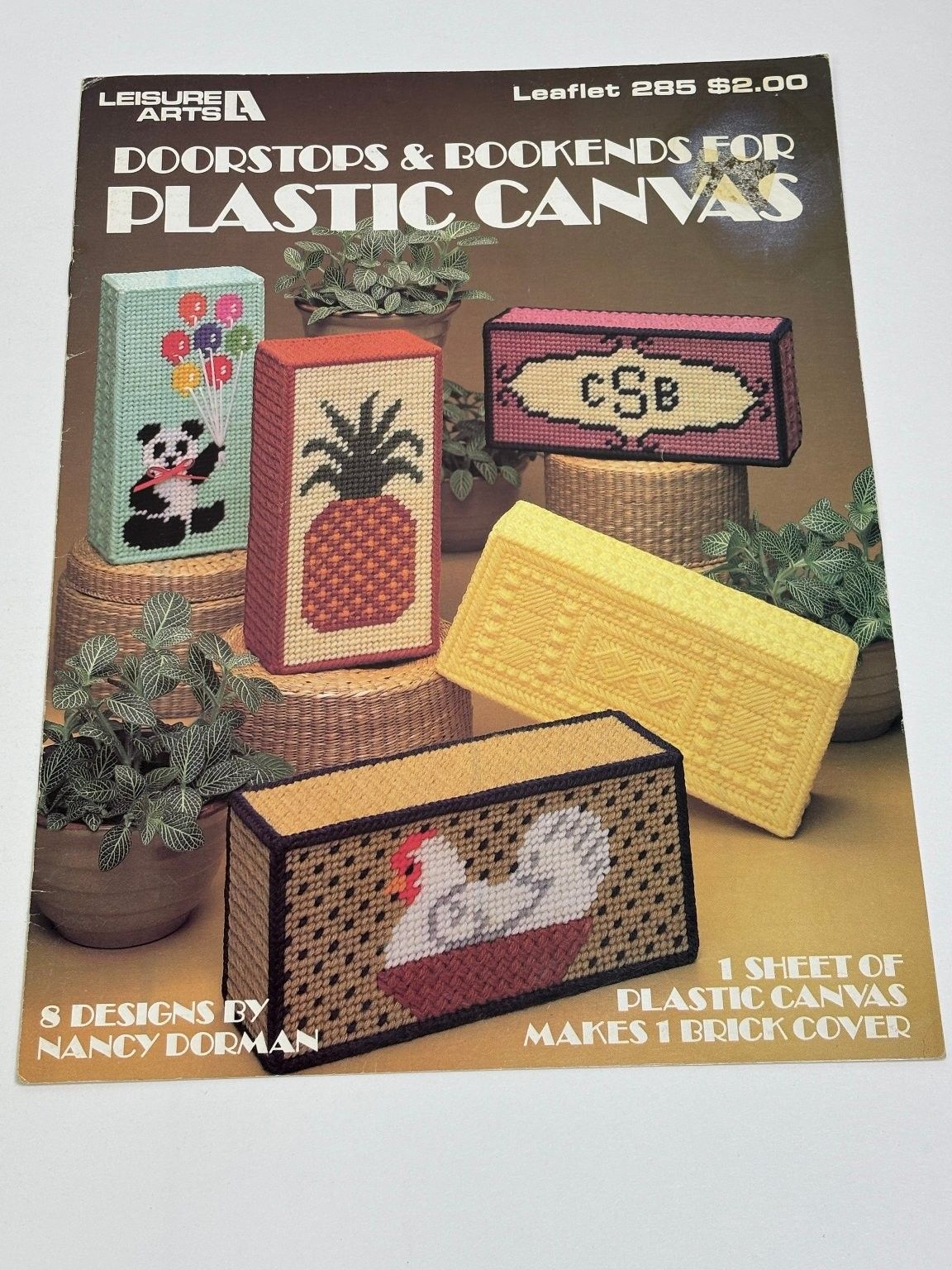 Thumbnail for Doorstops & Bookends for Plastic Canvas