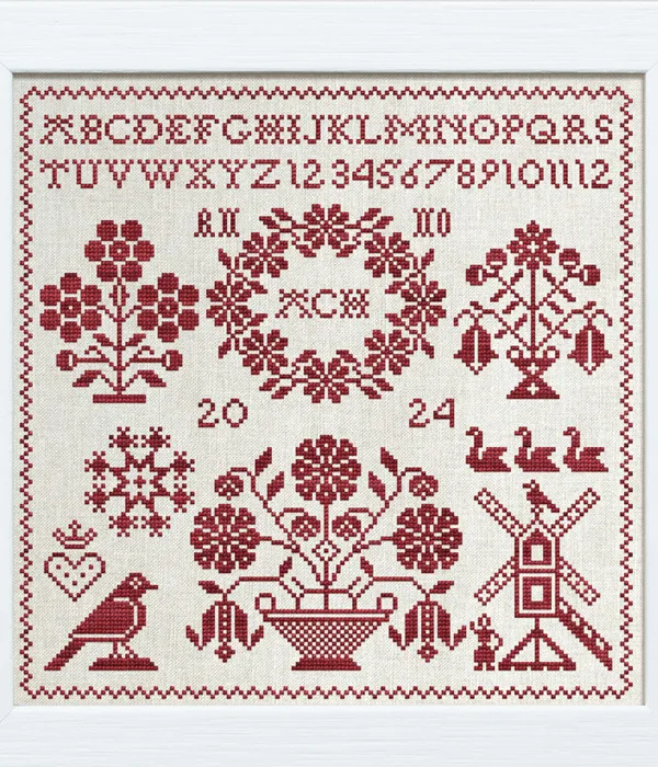 Thumbnail for A Little Red Spring Sampler 