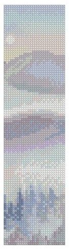 Thumbnail for Forest and Mountain Bookmark Set - Fog in the Mountains