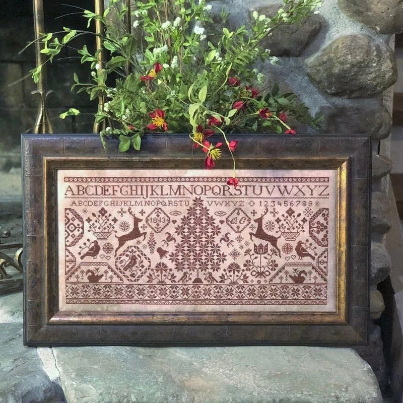 Thumbnail for Dasher & Dancer Quaker Sampler