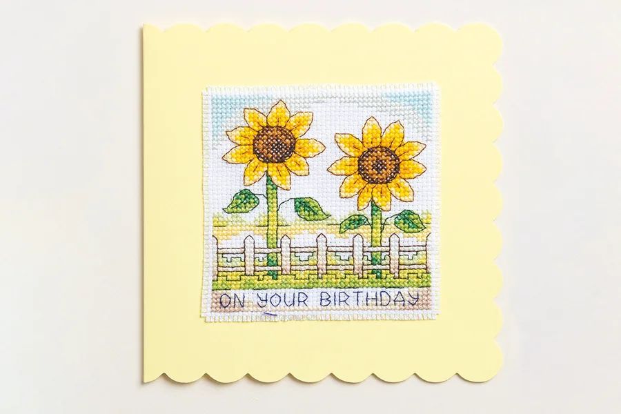 Sunflower Birthday Card