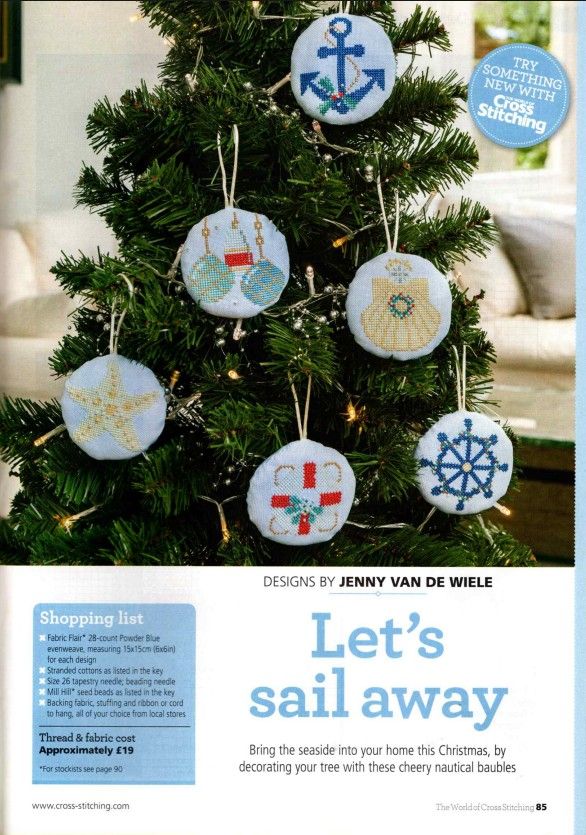 Nautical Christmas Baubles