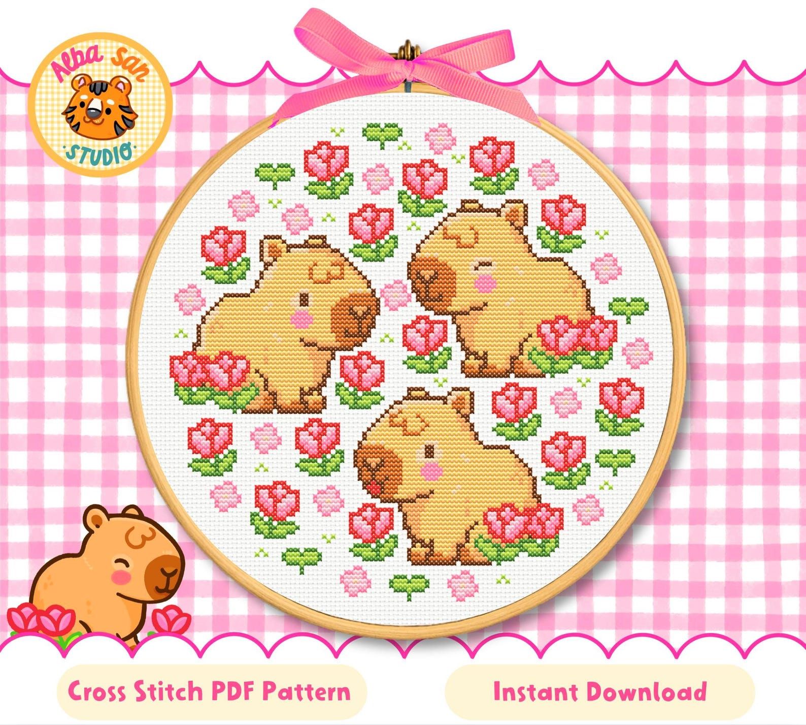 Thumbnail for Capybaras & Flowers