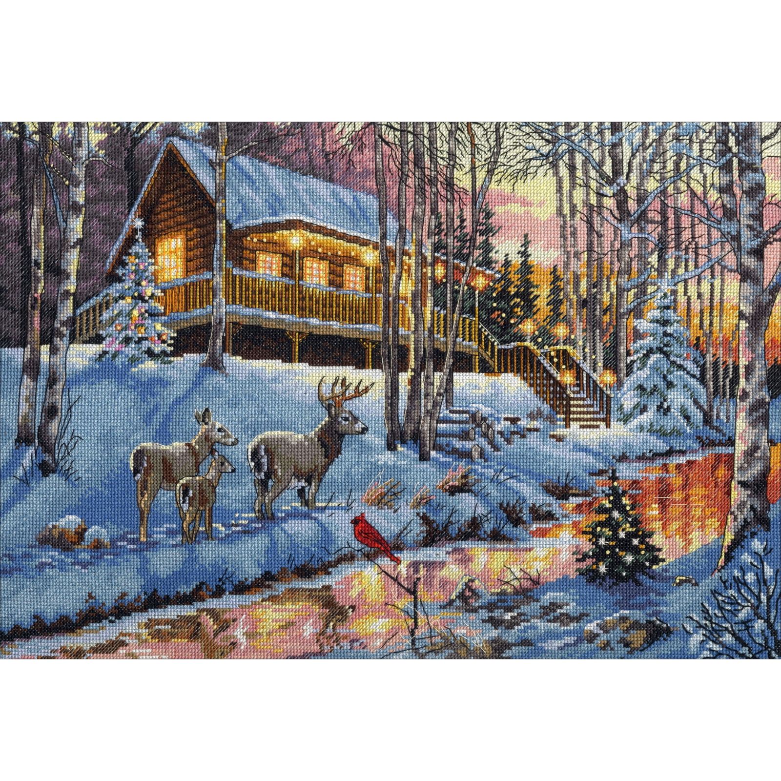 Thumbnail for Winter Cabin - Dimensions Gold Collection