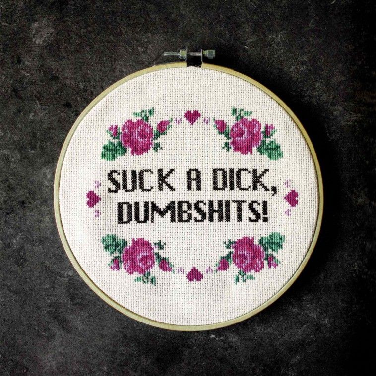 Suck a D***, Dumbshits!