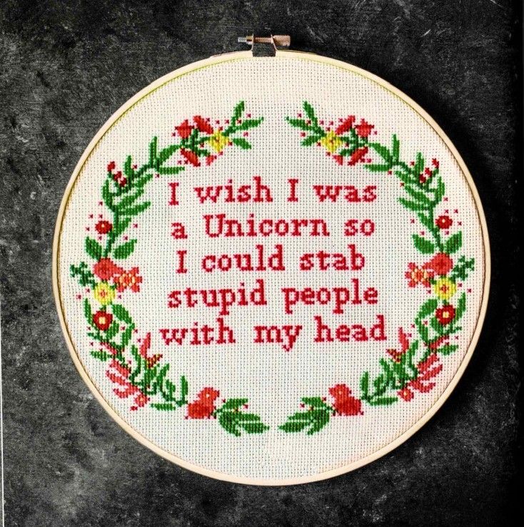 Thumbnail for I Wish I Was A Unicorn So I Could Stab Stupid People With My Head