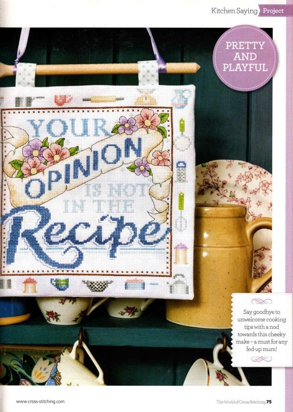 Kitchen Saying