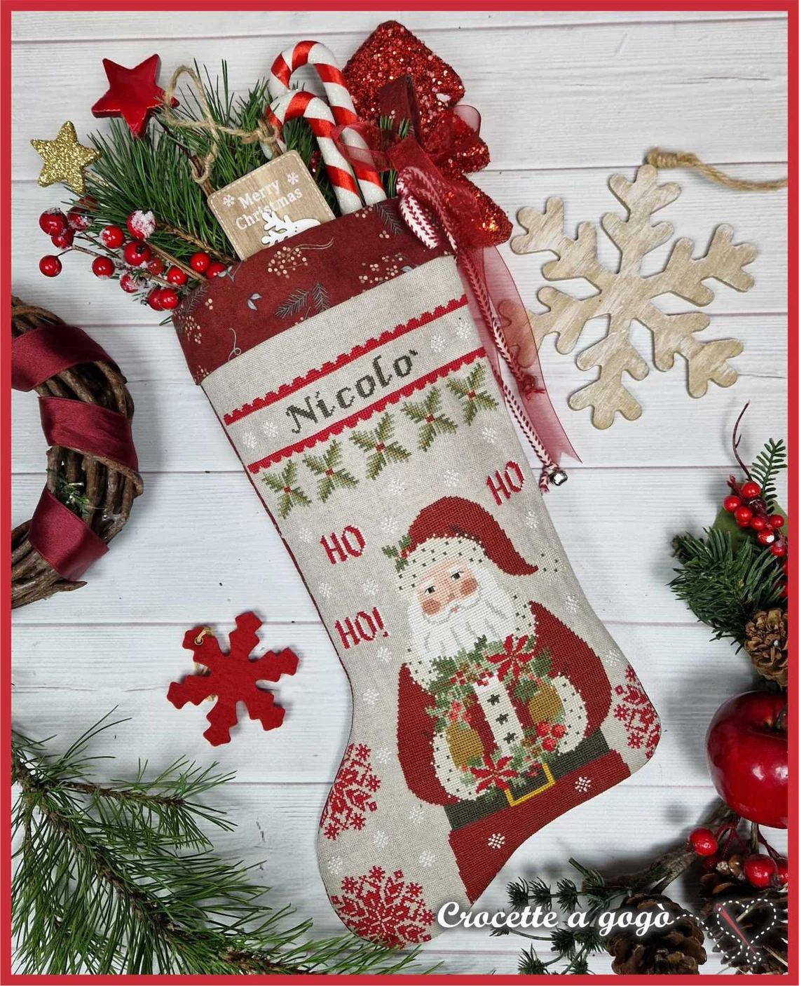 Thumbnail for Ho Ho Ho Christmas Stocking