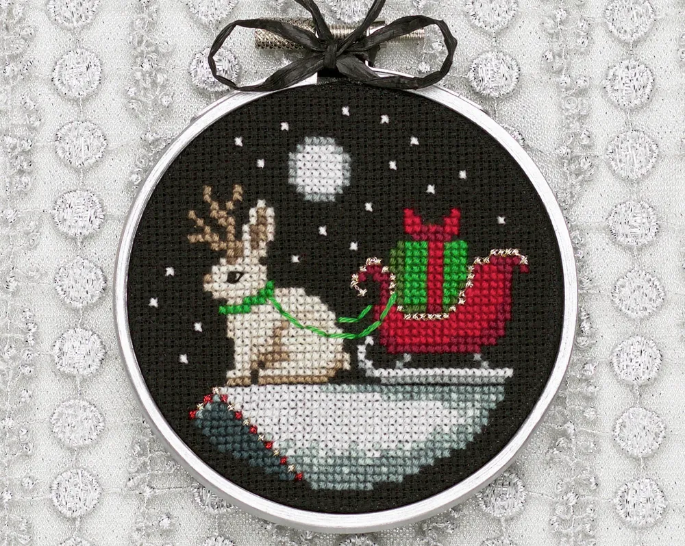 Thumbnail for A Miniature Sleigh and a Jackalope