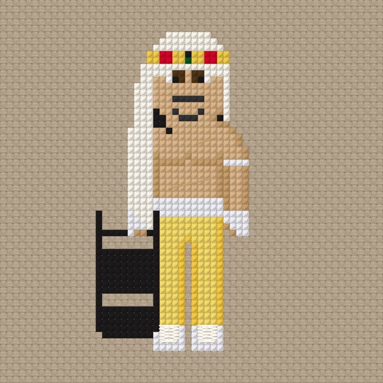 Thumbnail for Sabu Cross Stitch Pattern