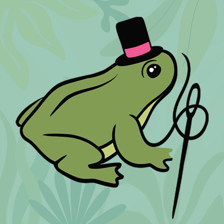 Fine Frog Stitching