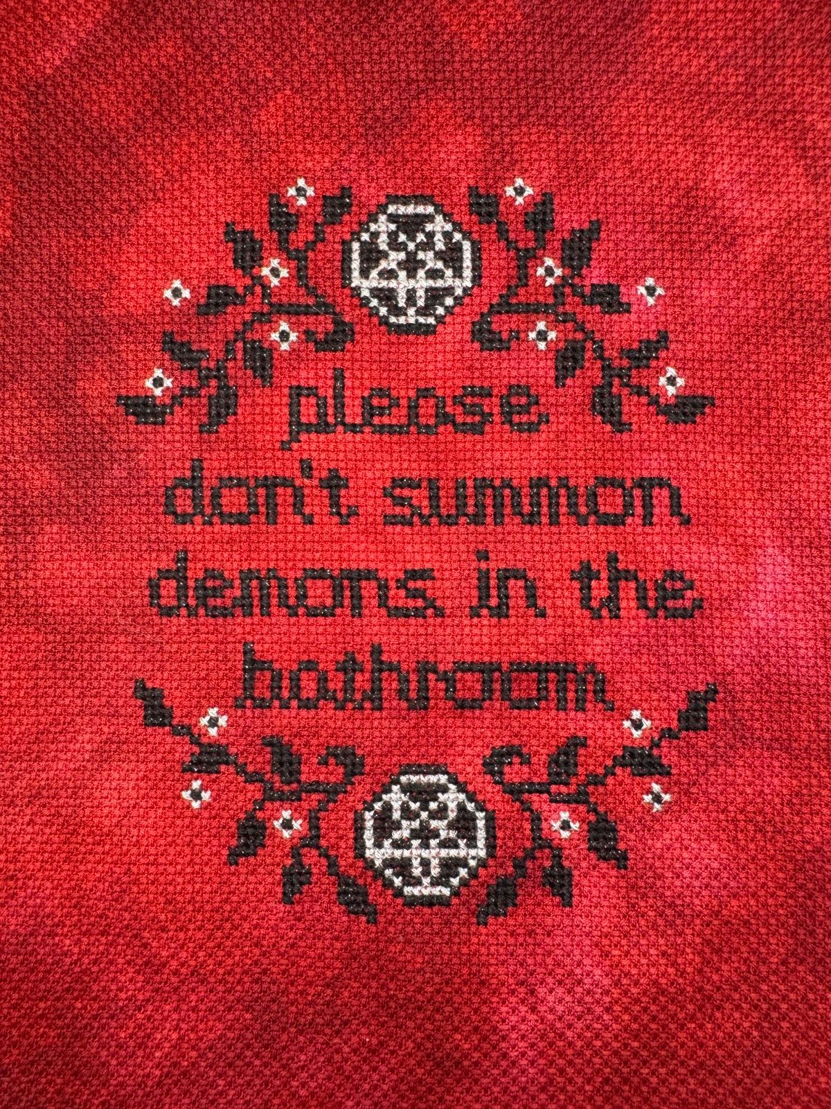 Please Don't Summon Demons in the Bathroom