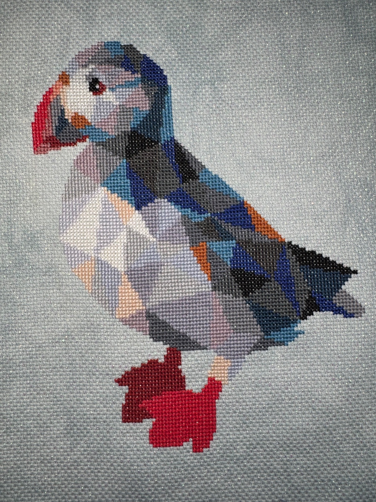 Geometric Puffin
