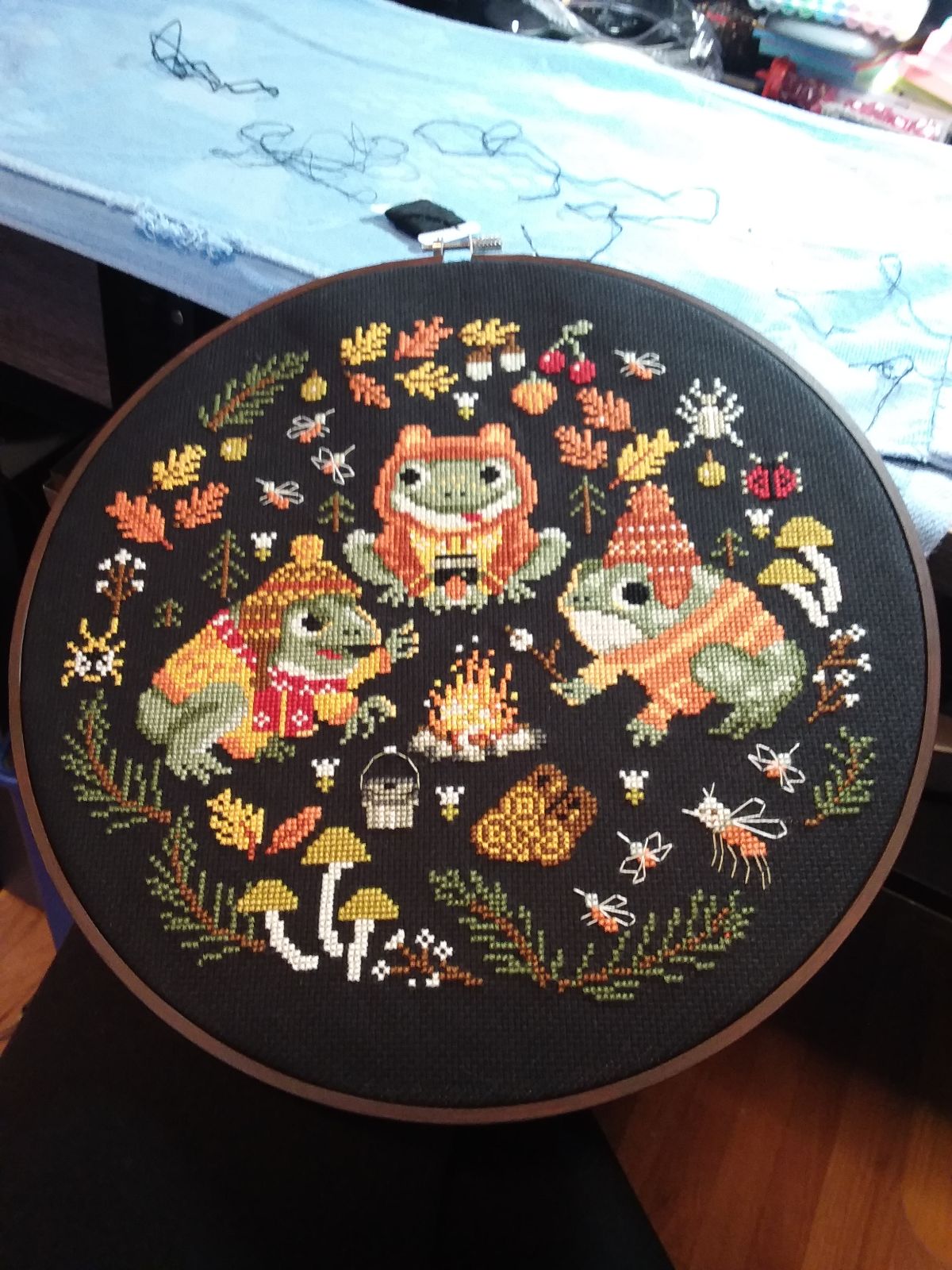 Camping Frogs