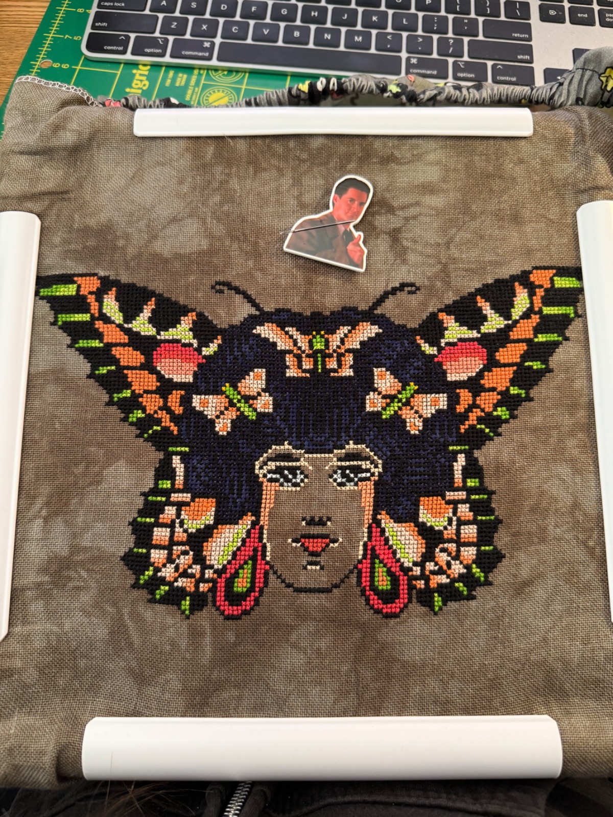 Bert Grimm Traditional Butterfly Lady Head