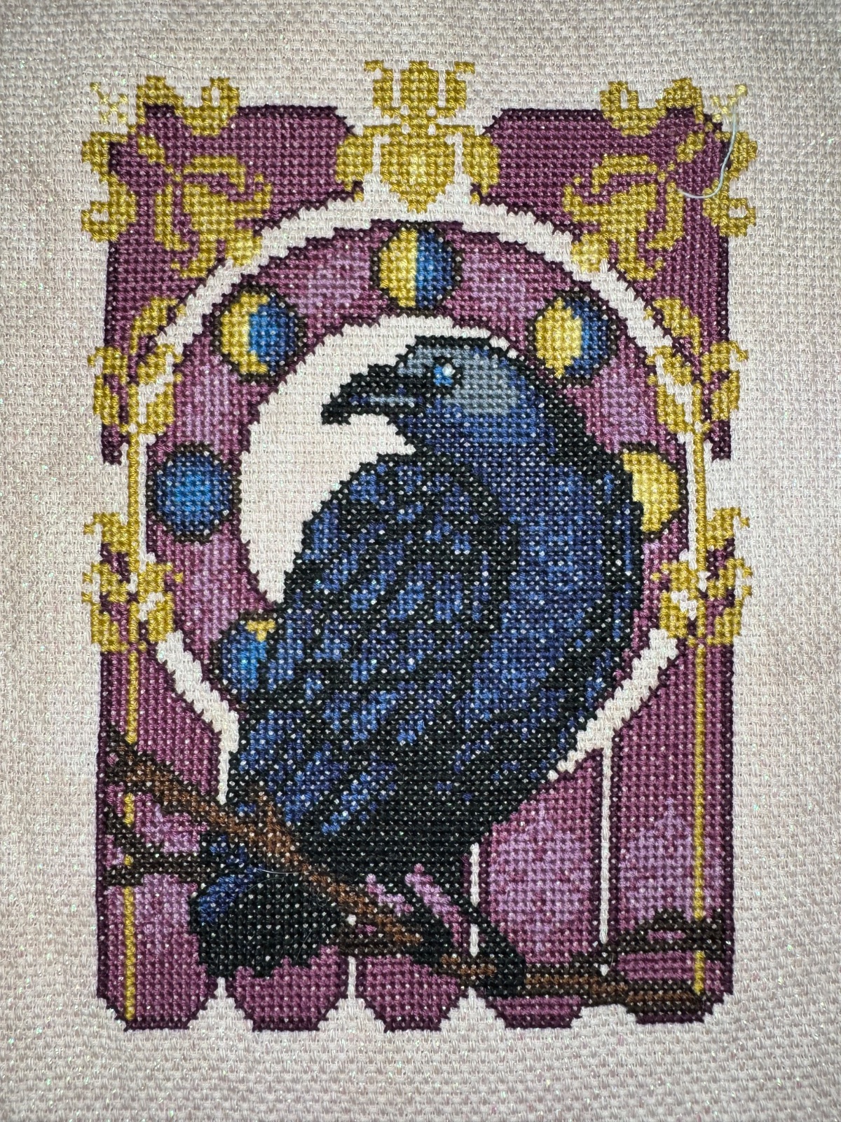 Art Nouveau Crow