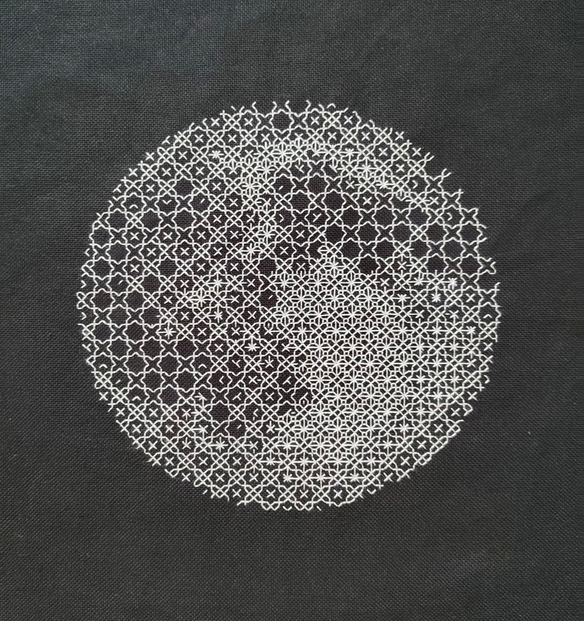 Moon Blackwork