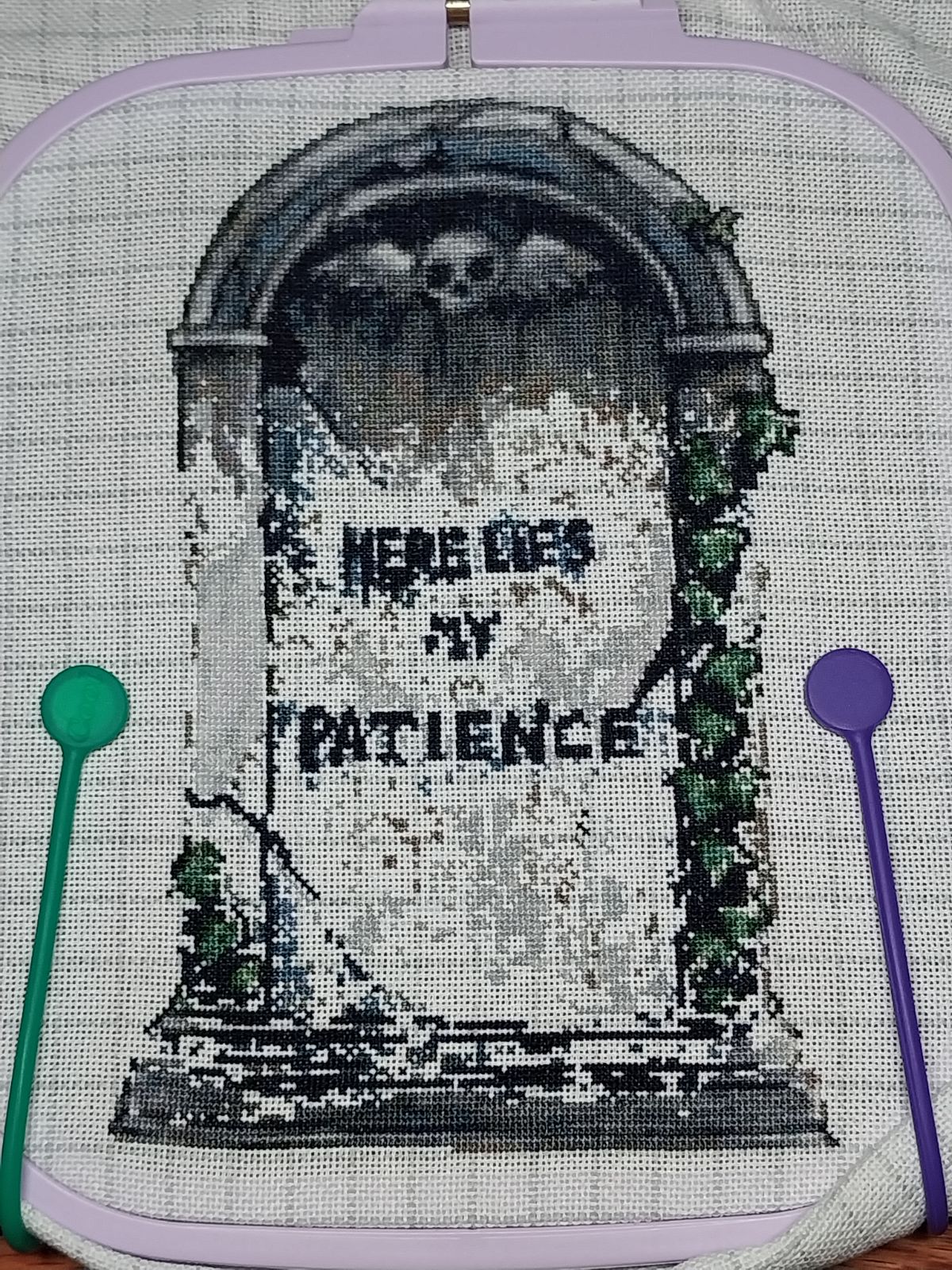 Here Lies my Patience