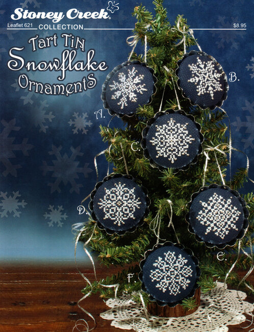 Tart Tin Snowflake Ornaments
