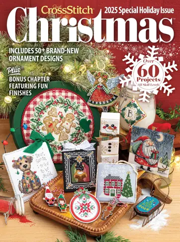 Cover for Just Cross Stitch Christmas 2025 Special Holiday Issue